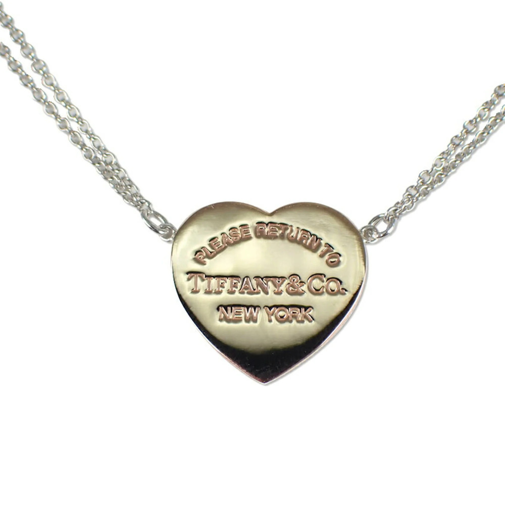 TIFFANY Silver Heart Necklace